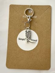 SimplyXCharmed Cowboy Boot - Silver