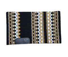 RHC Show Saddle Blanket - Gold Yellow / Black