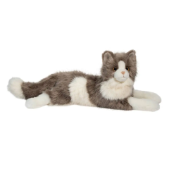 Gretta the Grey and White Cat Plush Toy