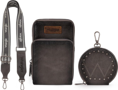 Wrangler Cell Phone and Coin Pouch Crossbody