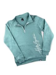 Halter Equestrian Quarter Zip Sweatshirt - Sage