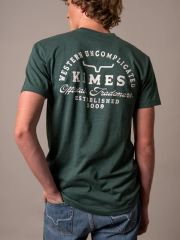 Kimes Ranch Men's Heavy Text Tee Forest Green