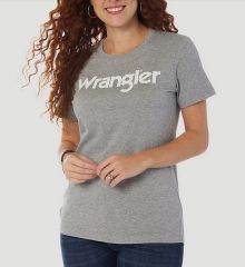 Wrangler Short Sleeve Slim Fit Logo Tee LWK005H