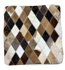 Shack Story Cowhide Pillow Cover #11