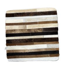 Shack Story Cowhide Pillow Cover #13