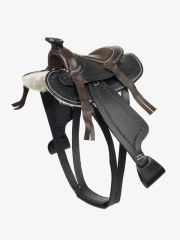 LeMieux Toy Pony Western Saddle - Black 
