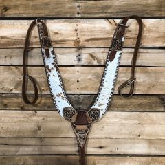 1D Saddlery Cowhide Pulling Collar 