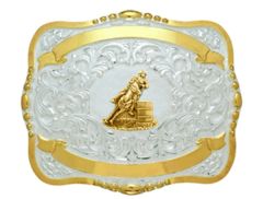Lightning Ridge Large Barrel Racer Trophy Buckle