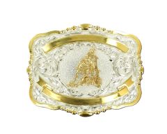 Lightning Ridge Medium Pole Bender Trophy Buckle