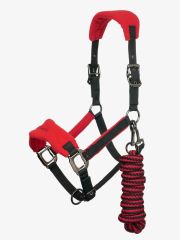 LeMieux Vogue Headcollar and Leadrope - Chili