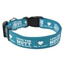 Yellow Dog Designs Love The Mutt You're With Standard Collar
