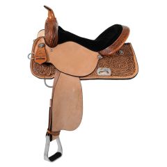 Circle Y Proven® Mansfield Barrel Saddle - Antique