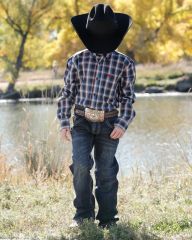 CINCH Boy's Relaxed Fit - Dark Stone