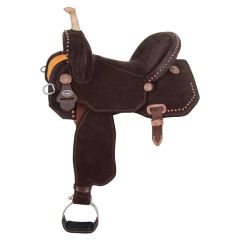Circle Y Josey Mitchell Lightweight Lightspeed Barrel Saddle