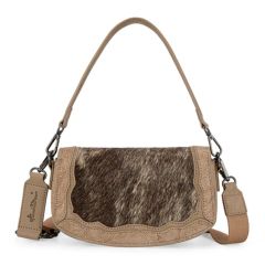 Montana West Mini Shoulder Bag/Crossbody/Clutch - Tan