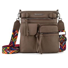 Montana West Multi Pockets Crossbody Bag