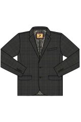 Cinch Mens Sports Coat in Charcoal