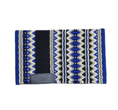 RHC Show Saddle Blanket - Navy / Gold / Black