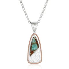 Montana Silversmith Shadowed Pines Turquoise Necklace