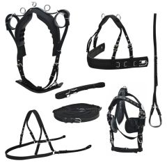 Deluxe Driving Harness Sizes Mini to Horse 
