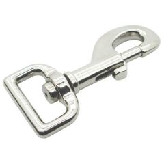 Nickel Plated Square End Bolt Snap - 1"