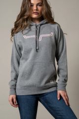 Kimes Ladies Outlier Hoodie - Grey Heather