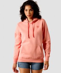 Ariat Lds Logo 2.0 Hoodie - Peach