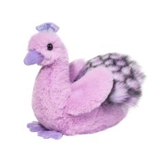 Penelope the Lilac Peacock Plush Toy
