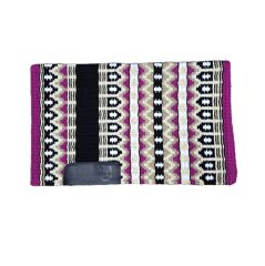 RHC Show Saddle Blanket - Pink / Gold / Black