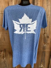 RANCHY EQUESTRIAN Truly Canadian Tee Shirt - Navy