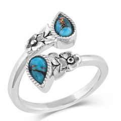 MONTANA Floral Ancestors Wrap Ring