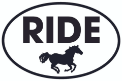 Ride Oval Sticker