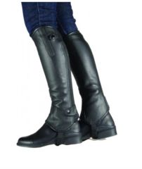 Topline Collection Cavalier Full Grain Leather 1/2 Chap