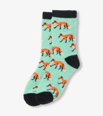 Hatley Fuzzy Adult Fox Socks