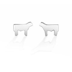 Kelly Herd Steer Silhouette Earrings