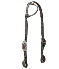 Weaver Poly Patterned Headstall-Summer Nights
