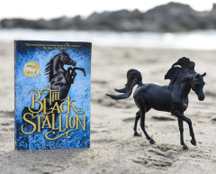 Breyer: The Black Stallion Horse & Book Set