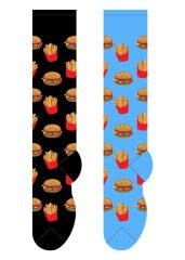 Foozys Knee High Socks - Hamburger & Fries