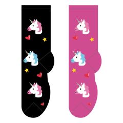 Foozys Ladies Socks - Unicorn
