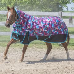 Canadian Horsewear Turquoise Dream Coolmax Liner Diablo Rainsheet 