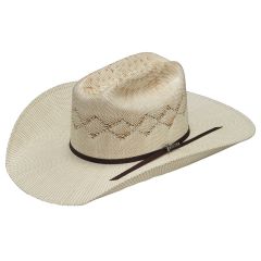 Twister Bangora Hat - Ivory/Brown