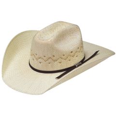 Twister Bangora Hat Ivory and Tan