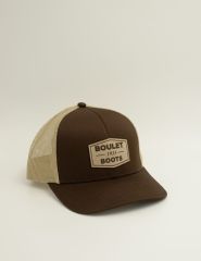 Boulet Ball Cap Brown/Khaki Mesh 