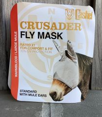 Cashel Crusader Fly Mask Standard Mule Ears - Warmblood/Large Mule