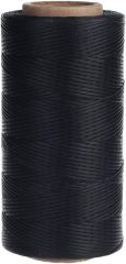 Waxed Braiding Thread 240m - Black