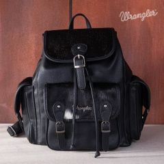 Wrangler Hair-on Cowhide Backpack