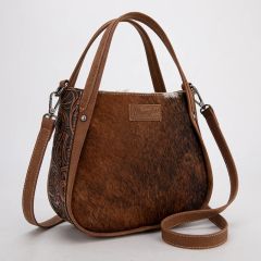 Wrangler Genuine Hair-On Cowhide Crossbody