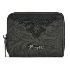 Wrangler Tooled Zip-Around Wallets