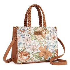 Wrangler Floral Print Braided Tote Bag - Multiple Colours
