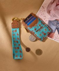 Wrangler Rodeo Icons Western Wristlet Cardholder Multi Colors